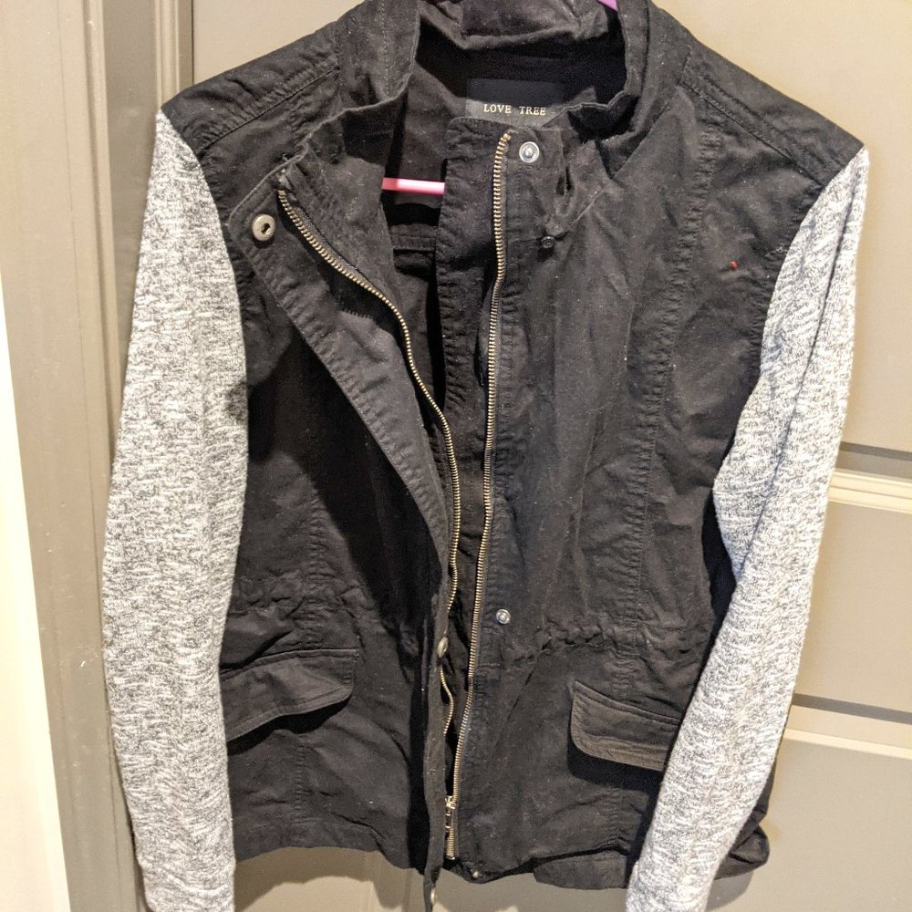Black Love Tree jacket
